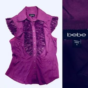 Purple Reign Tuxedo Top